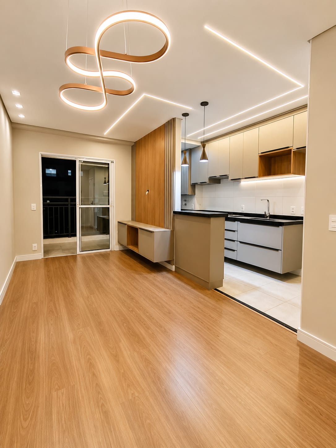 Apartamento com 2 dormitórios - 54 m²